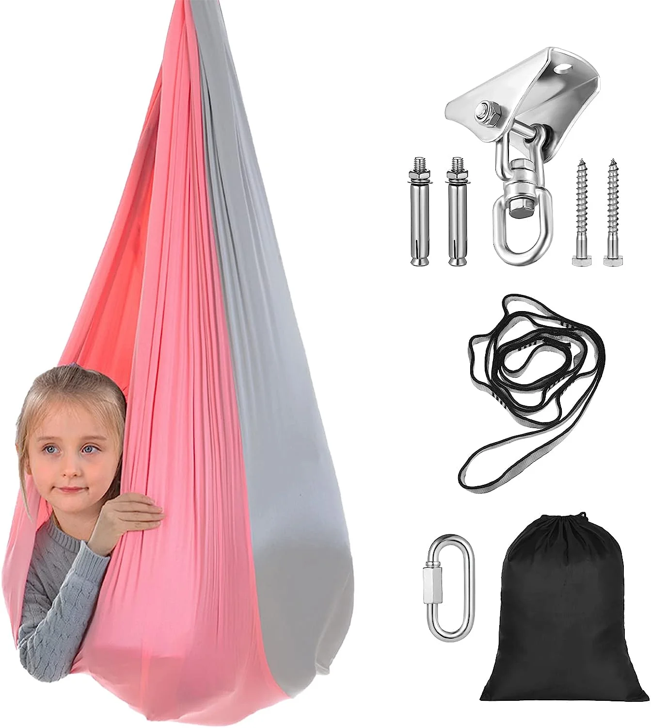 2023 Agreat Kids Indoor Sensory Therapy Swing Outdoor Hammock For ...