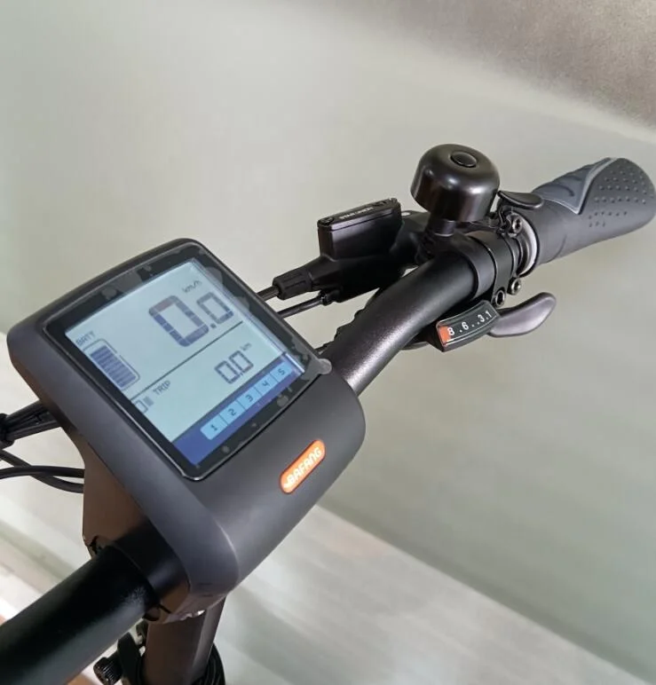 QUEENE/ Bafang 48V250W 350W Mid Drive M400 Shift Sensor 20 Inch Central  Motor Fat Tire E Bike Folding Electric Bicycle