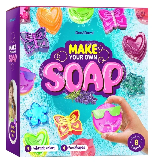 Kids Soap Kit FunKidz Soap Making Kits All Ages DIY Crafts STEM Science Activity Gift for Girls and Boys
