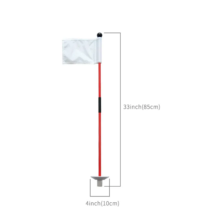 Mini Golf Flagsticks Putting Green Flag Hole Cup For Yard Golf Pin