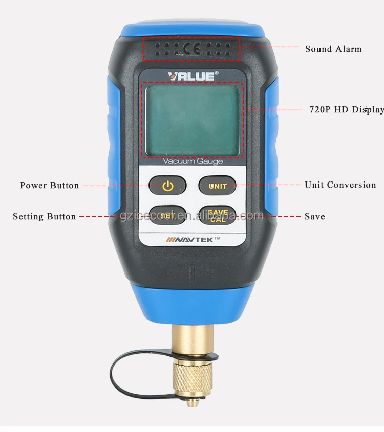 Laboratory Refrigeration System Vacuum Inspection High-precision Value ...