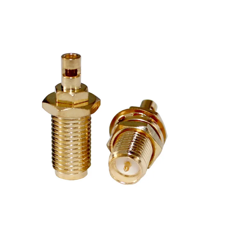 SMA-KY 1.0 Connector Coaxial Gold Plated Female SMA Connector With Thread