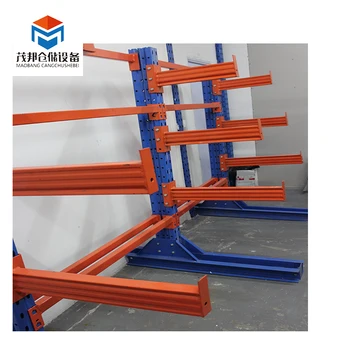 Cantilever Tensile Structure Rack Building Pipe Shelves  Large Capacity Cantilever Racking