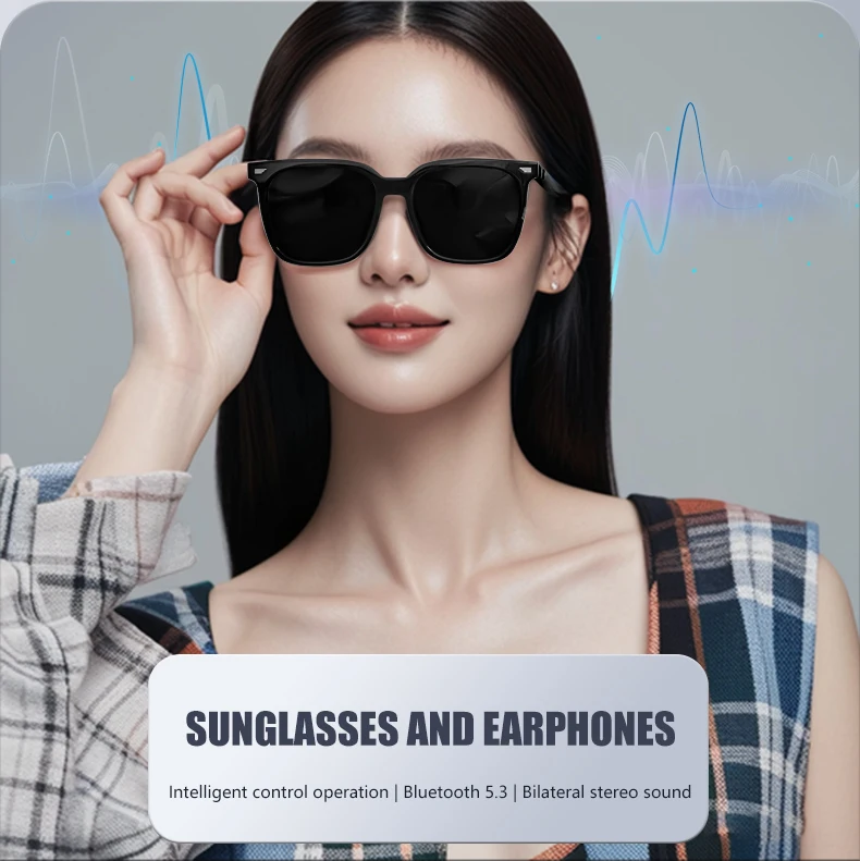 Chinese factory supplier supply Gs01 Smart Glasses For Men Bt 5.3 Sunglasses Touch Earphone 35g Uv400 Polarized Lens Ipx5 Waterproof Music Intelligent Glass - Buy Gs01 Smart Glasses For Men Bt 5.3 Sunglasses Touch Earphone 35g Uv400 Polarized Lens Ipx5 Waterproof Music Intelligent Glass