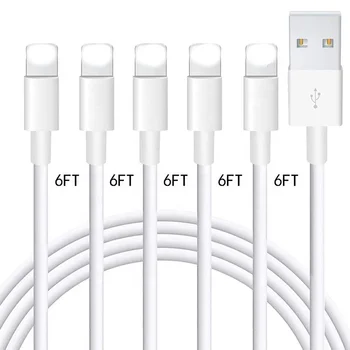 cheap price good quality USB charger cord for iphone fast charging transfer data Sync cable 1A2A3A 1m 2m in stock for Lightning