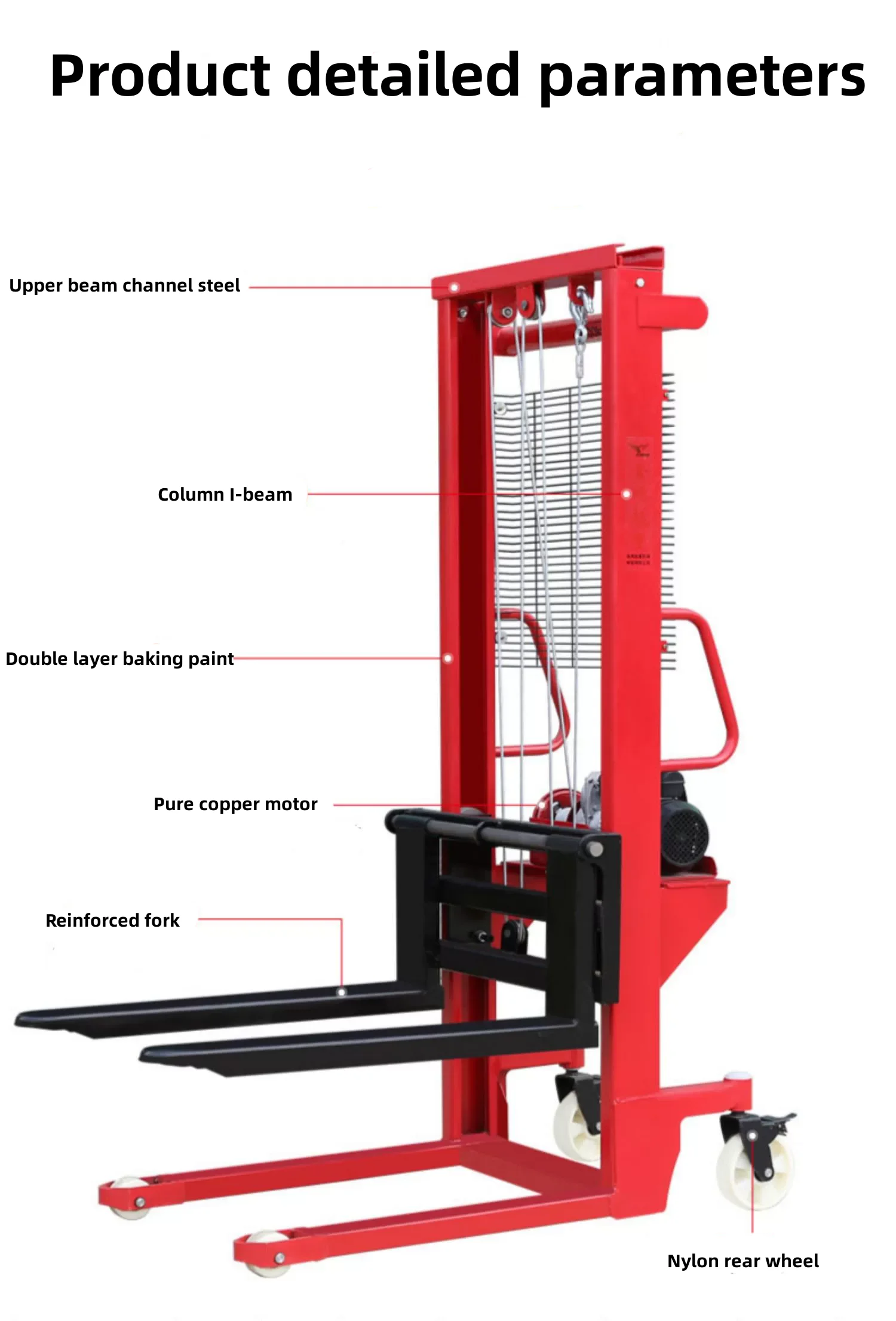 Manual Hydraulic Lifter Machine 1ton 1.5ton 2ton Handling Equipment ...