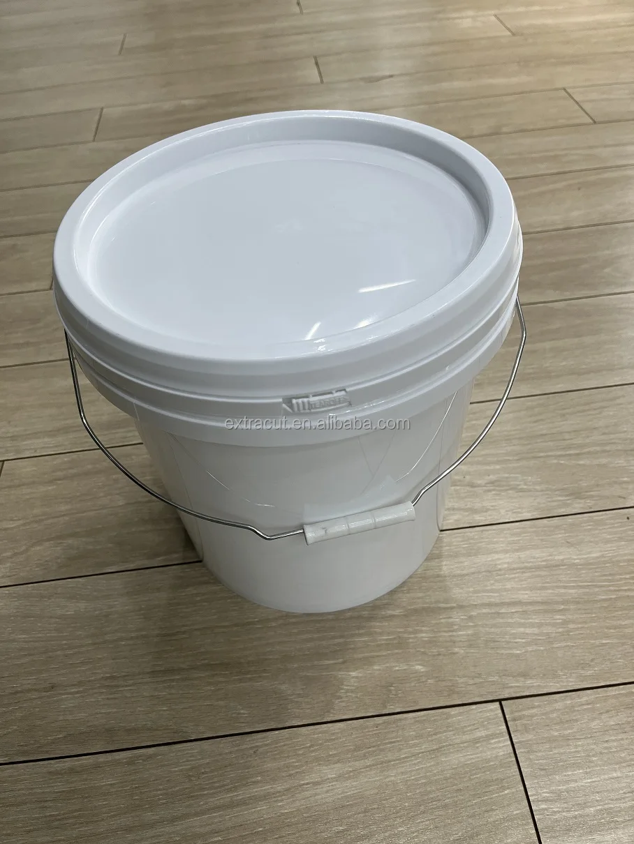 Custom 20l 25l Plastic Buckets 5 Gallon Food Grade Plastic Buckets With