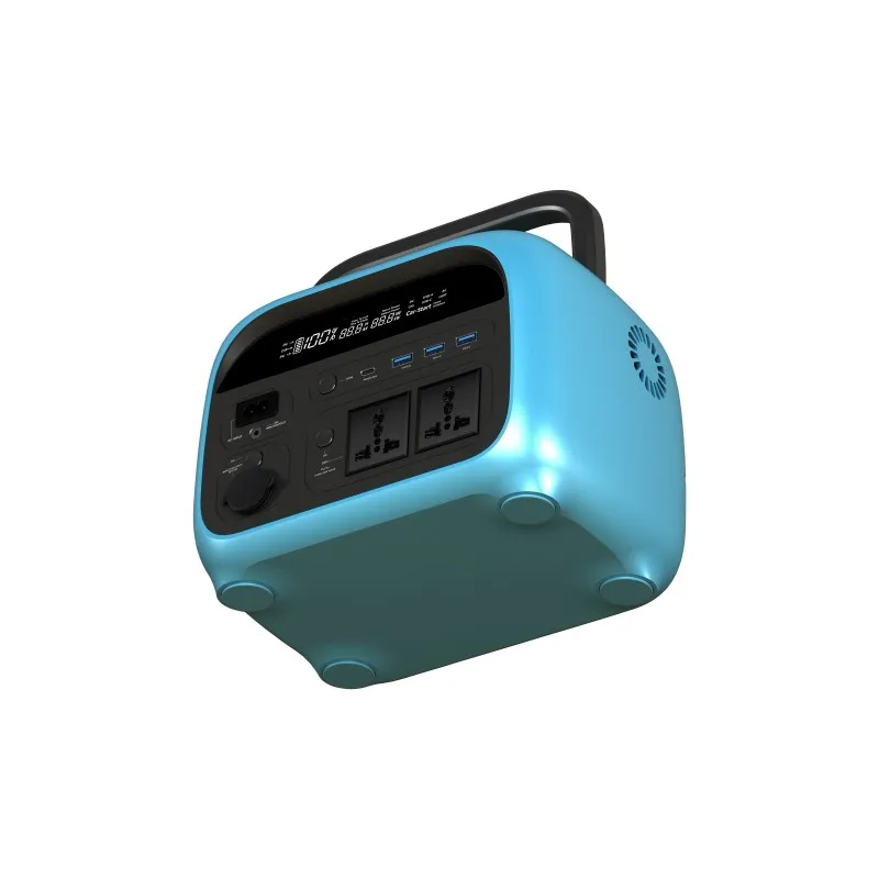 Max 600w Output Power Portable Power Station 300w Uninterruptible 220v Solar Power Generator