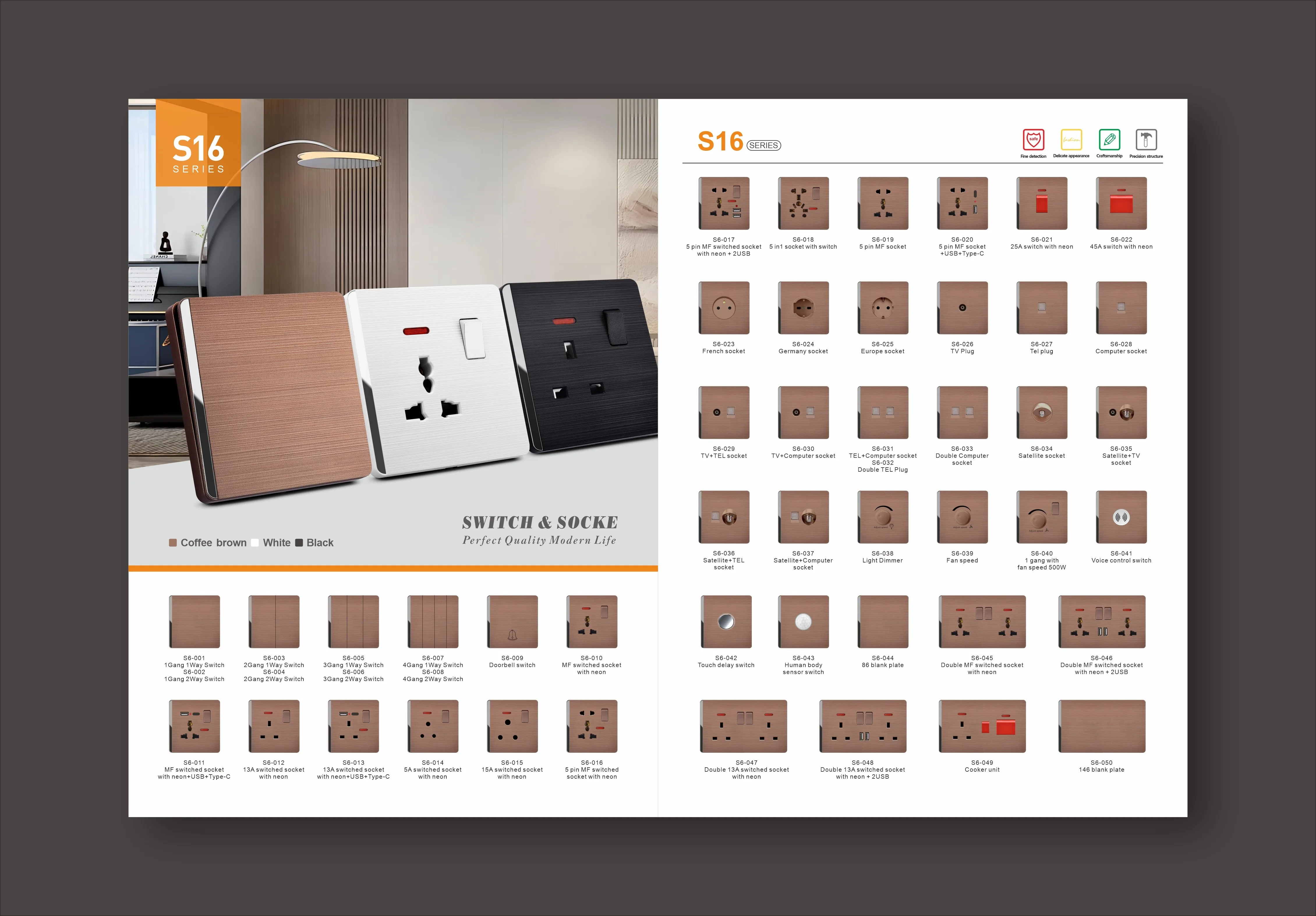 220v-250v UK Standard Electrical Switch - Durable & Stylish