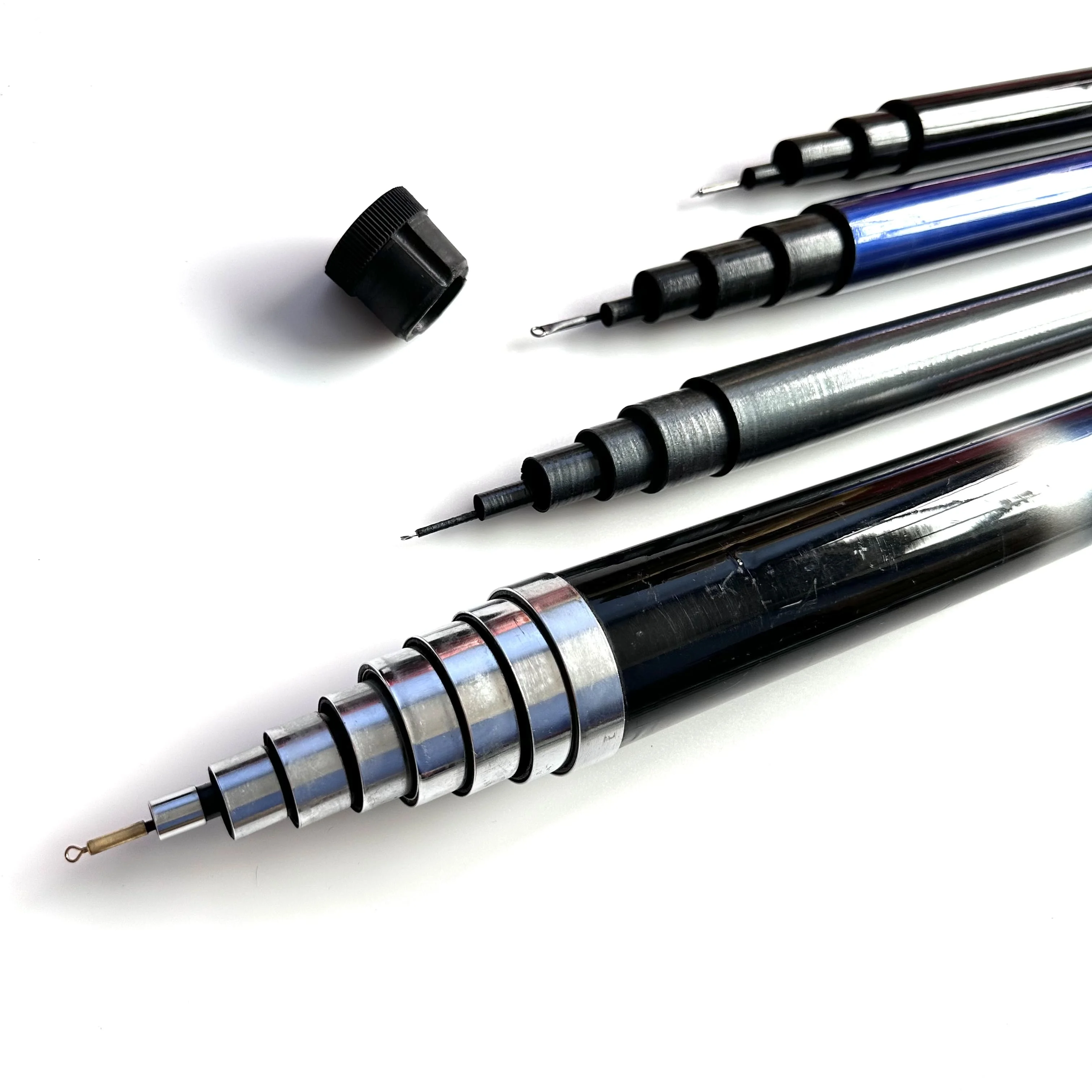 フラッグアンテナマスト用高強度frpグラスファイバー伸縮マストポール