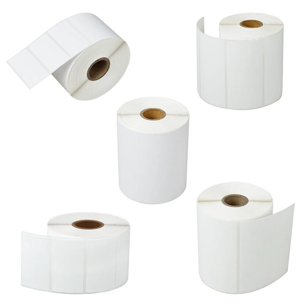 4x6 Thermal Shipping Label Packing Thermal Address Label Strong Adhesive Blank Thermal Label for Address Mailing factory