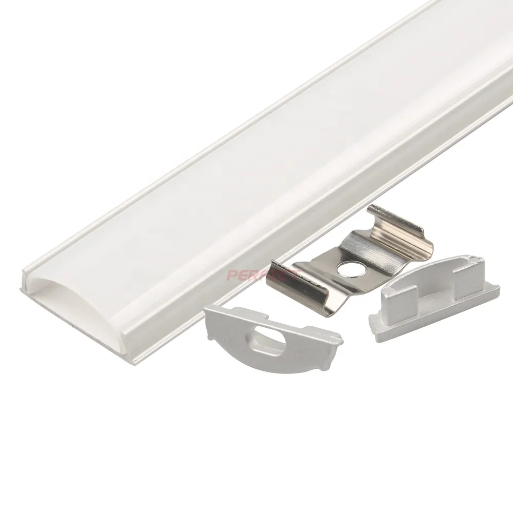 Bendable Led Aluminum Profile for Thin 18*6mm Led Strip Recessed Aluminum Channel for Flexible Led Profile Bendable