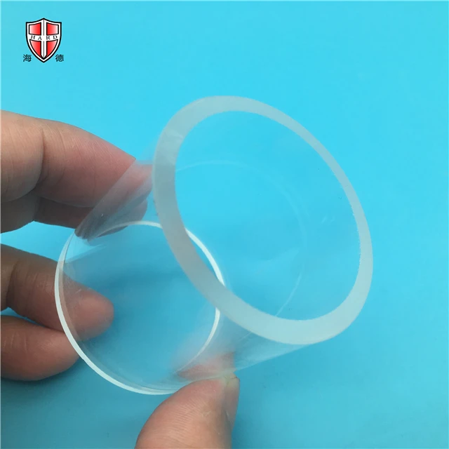 Laboratory Silicon Dioxide Vycor UV Optical Quartz Glass Tube