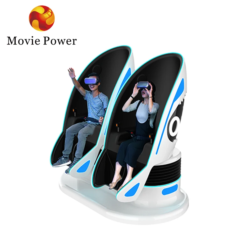Virtual Reality 9d Cinema Simulator with Interactive Game VR Simulator Portable Amusement Park