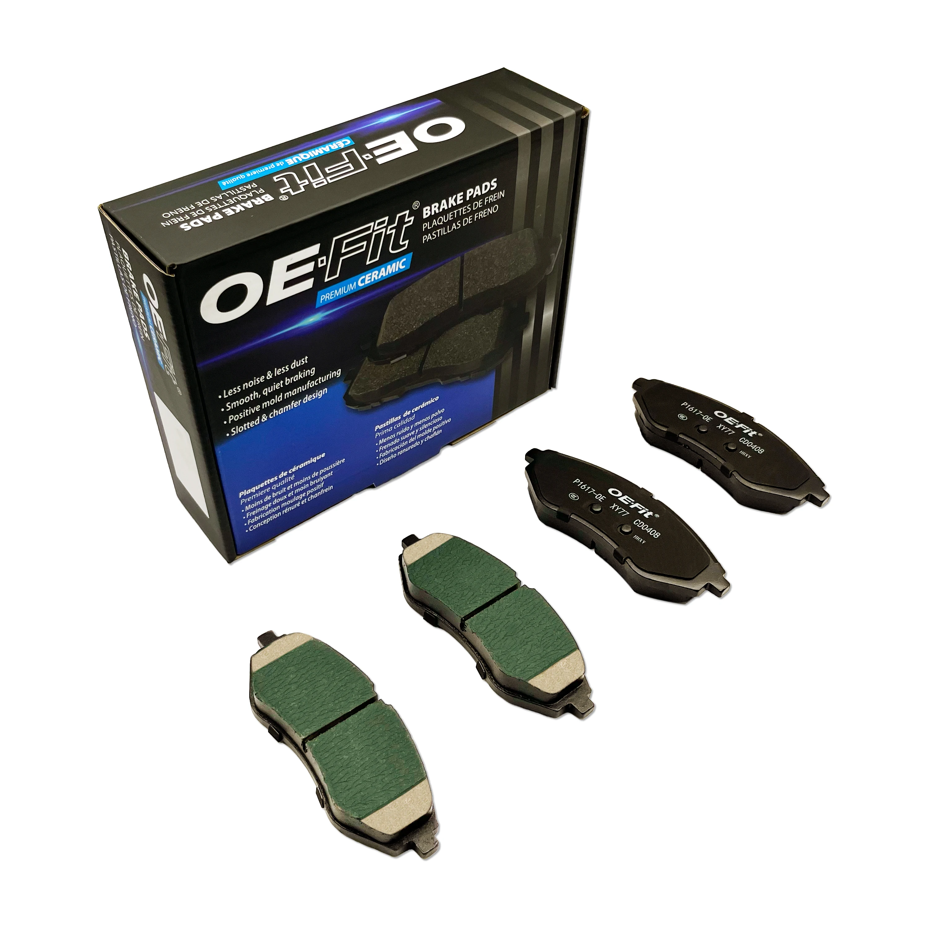 Premium D1112 D1798 Brake Pads Vw Quality Exceptional Performance Auto ...