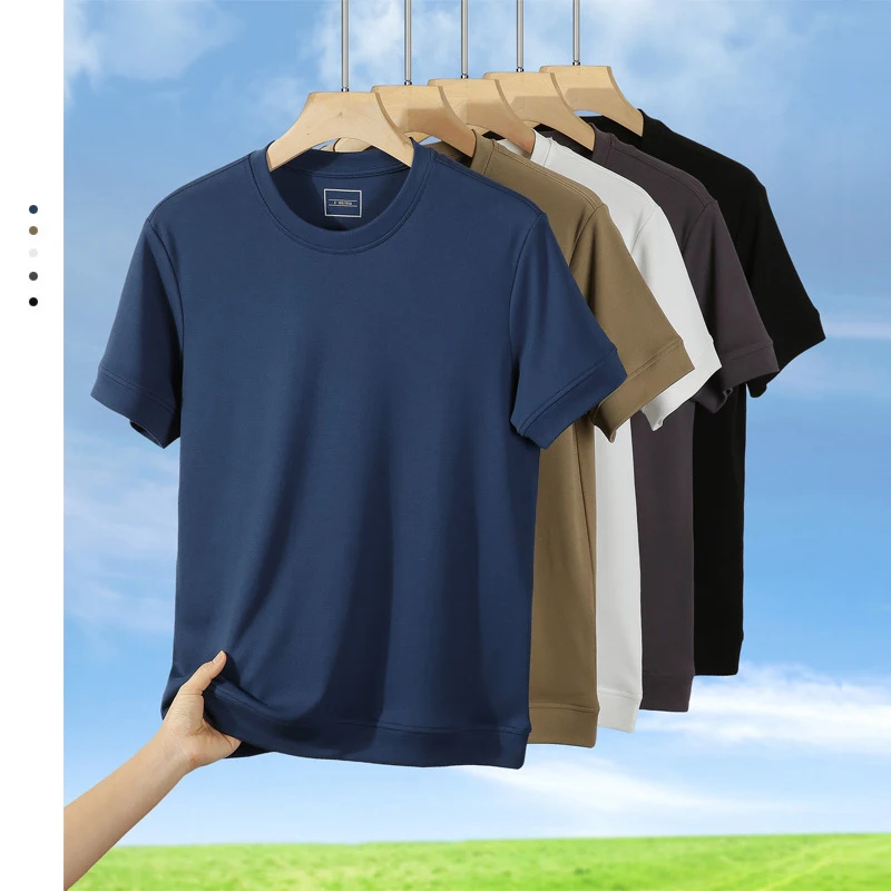 Best Quality Men Plain Custom T-shirt Bulk Wholesale No Minimum