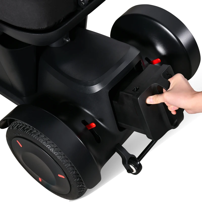 Unique Omni-Directional Wheels Electric Wheelchair Auto Folding with Smart App Control-Smart Wheels Mobility Solution supplier