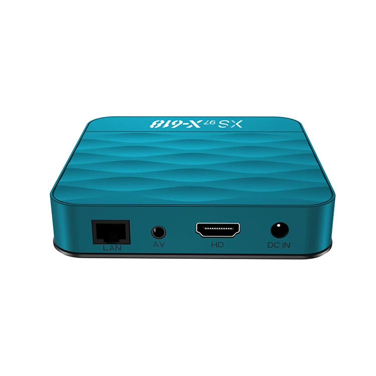 XS97 X-618 Android TV Box - 4GB RAM, 32GB Storage, 4K HDR