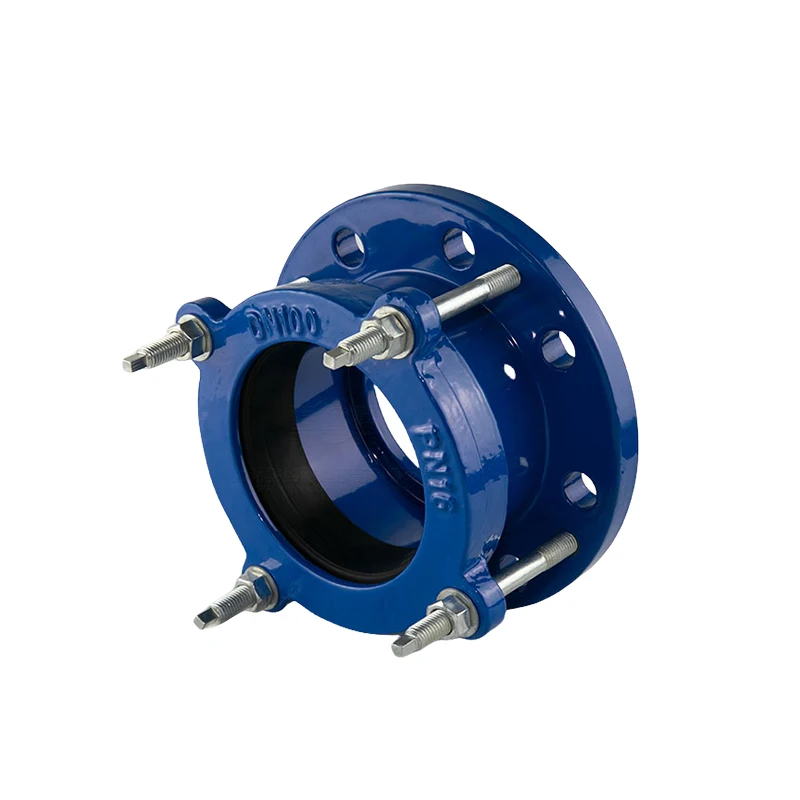Ductile Iron Pe Pipe Flange Coupling Fitting Restrained Coupling Flange