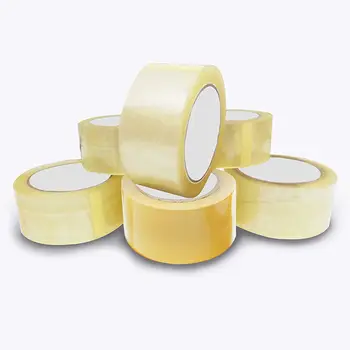 Heavy Duty Packing Clear Self Acrylic Adhesive clear opp Reinforced Straight Strapping Mesh Cross Fiberglass Filament Tape