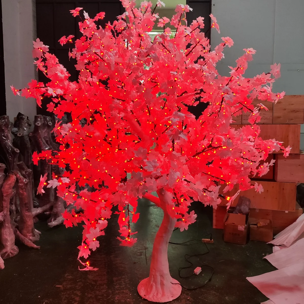 4ft Led Tree,Tree For Christmas Remote Control,Fully Decorated