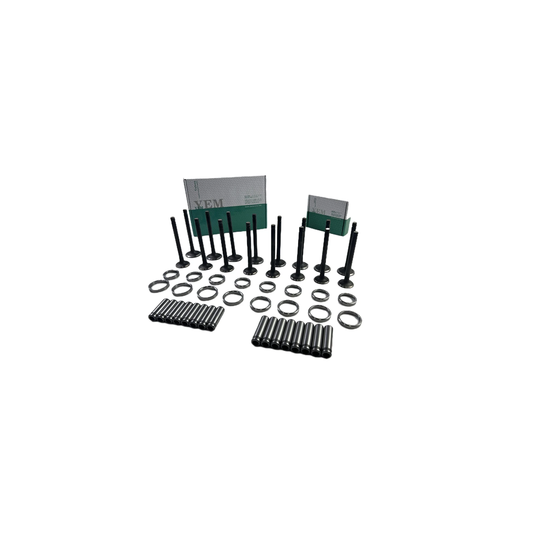 Intake and Exhaust Valve Guide Seat Kit DX120 for Doosan / DEVELON Industrial Engine Parts