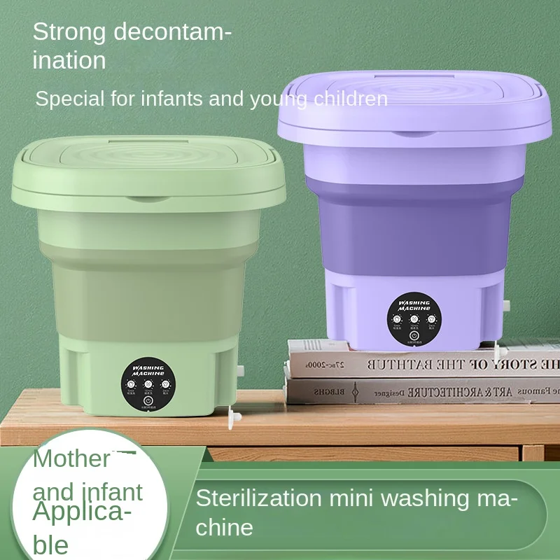 Hot Selling Portable Washing Machine 9L High Capacity Mini Washer Foldable Washing Machi aperçu 2