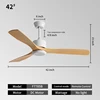 42INCH-White + wood