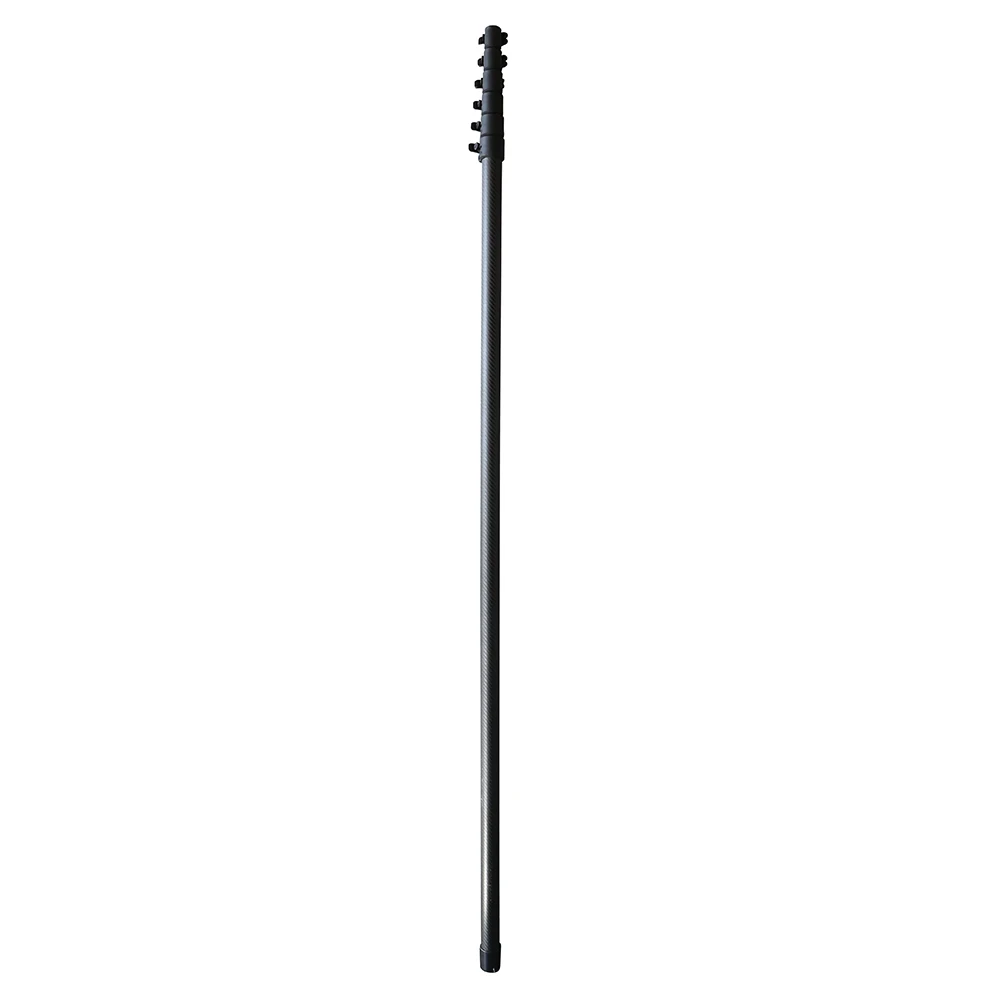 Antenne Télescopique Carpoint 4 Sections - Réglable, Chrome/Noir - Pour Voiture & Radio