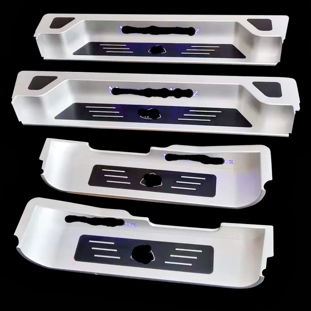 Car Led Illuminated Pedal With Car Logo Hiace Car Moving Led