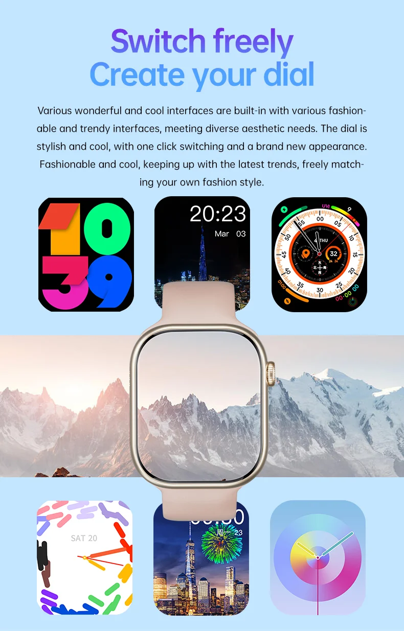 GS9 max Smart Bracelet NFC Waterproof Ip68 Sport Smart Watch