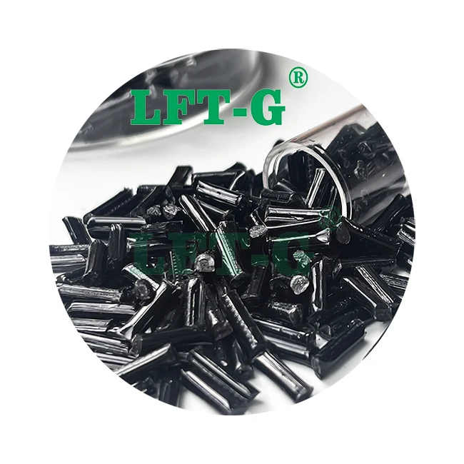 LFT-G cf60 pps lcf60 Высокая жесткость высокая твердость низкая ползучесть 60% длинный армированный углеродным волокном Полифениленсульфид для автозапчастей