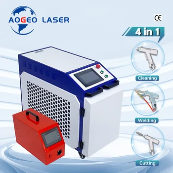 2025 AOGEO New Portable Laser Welding Machine 3 in 1 for Steel Metal Soldadora Laser Welder