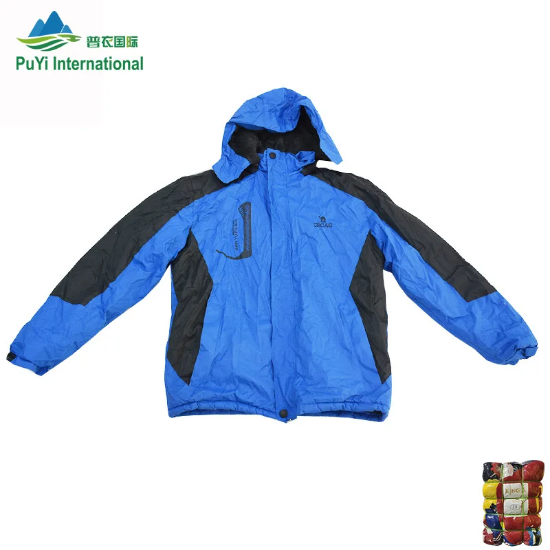 Old Winter Men's and Women's Thick Cotton Jacket Second Hand Clothing Only  Used Clothes Jackets