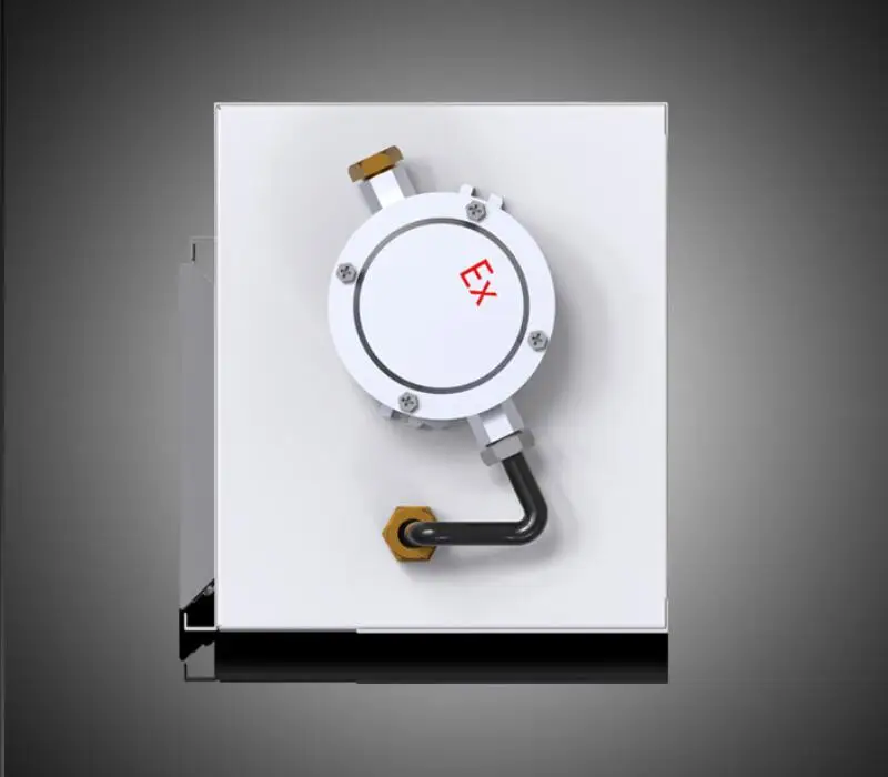 Explosion-proof Industrial Air Curtain with 380/400 VAC Power 3000m³/h Airflow and Ex dIIC T4Gb Certification