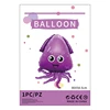 Poulpe violet