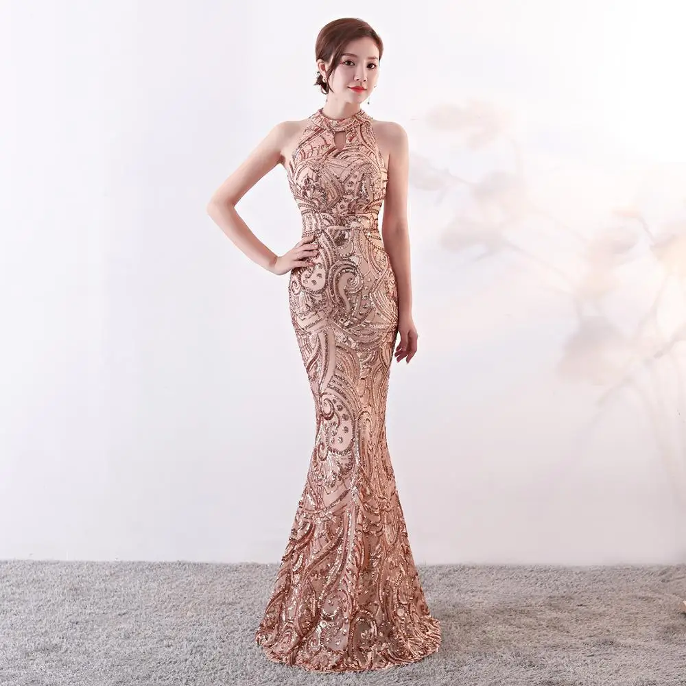 sequin graduation dresses Popular Sequins Girl Graduation Dresses, Newest Evening Party Long Pro ClaireBridal