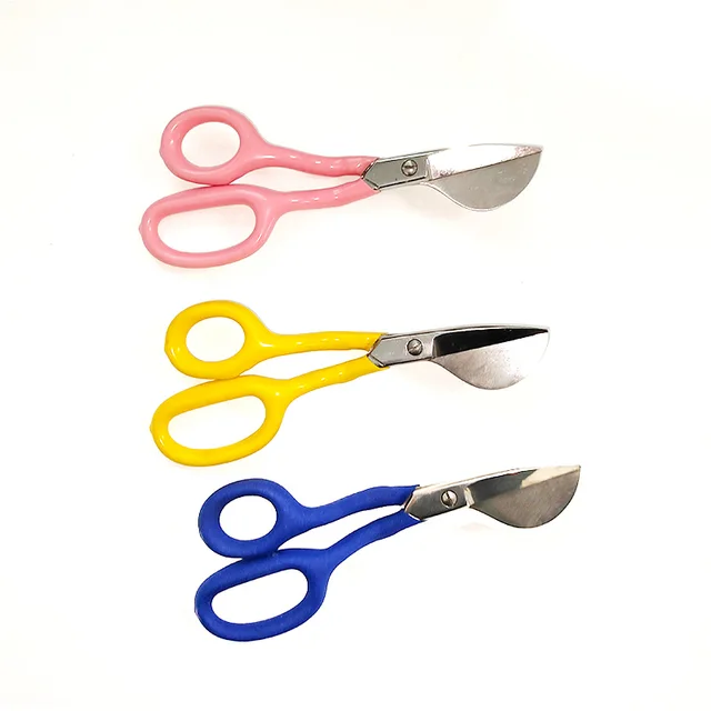 Various Color Lightweight Metal Material Rug Tufting Pile Scissors