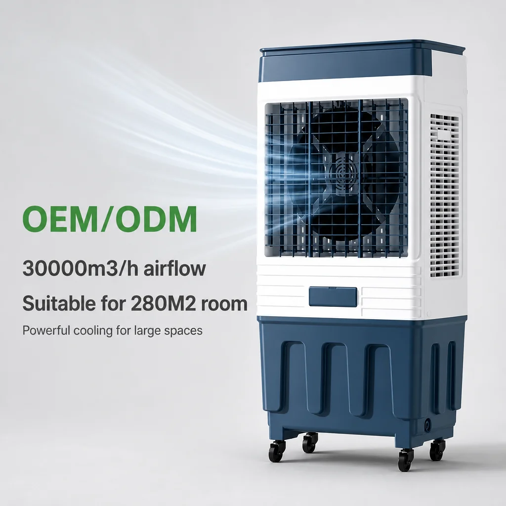 Evaporative Portable Air Cooler, 30000M3, Electric - detail 38