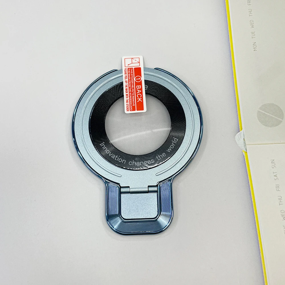 Phone Grip Finger Ring Magnetic Holder Metal Mobile Phone Stand Mount Folding Bracket