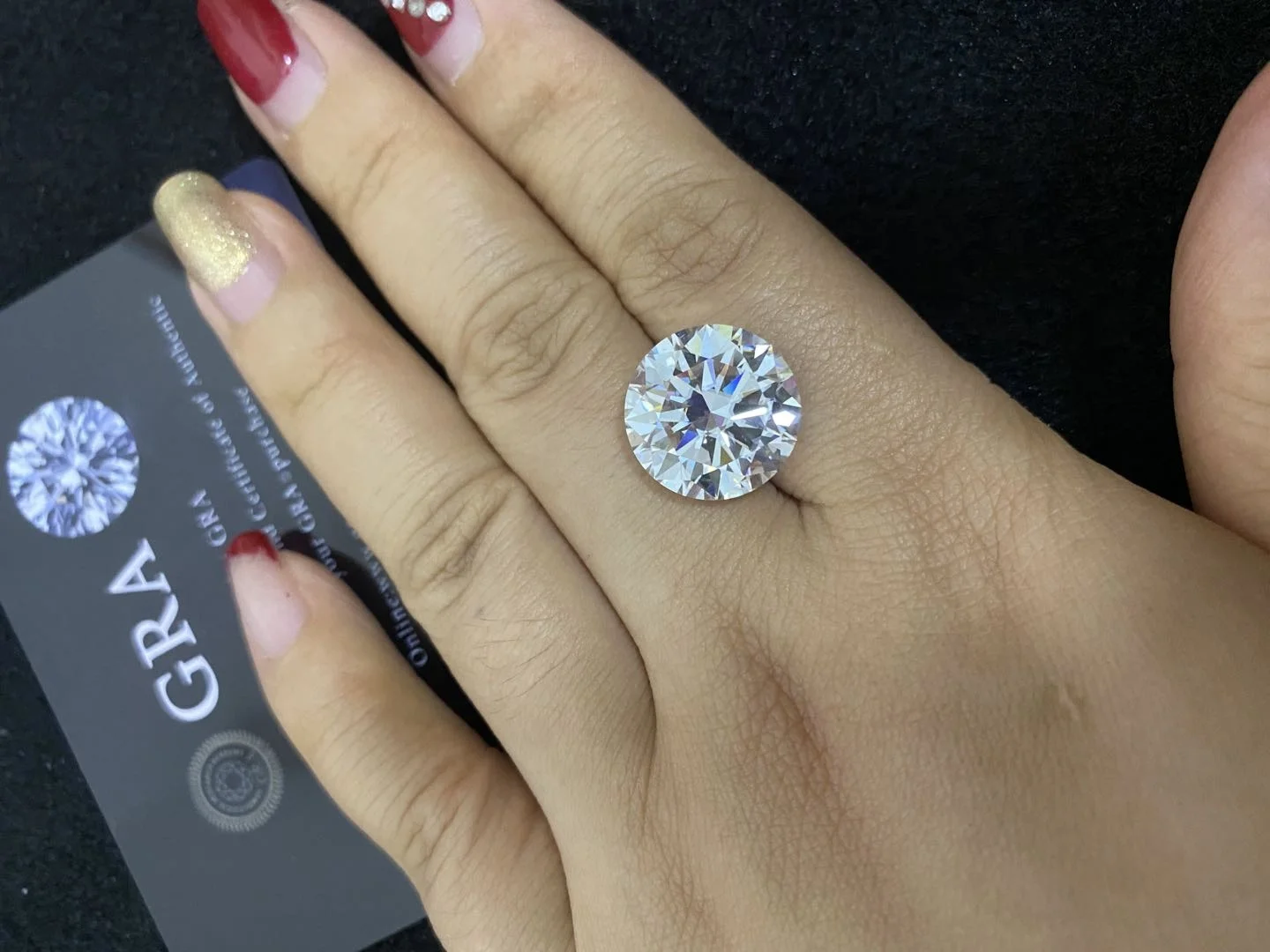 GH VVS Diamond Price Per Carat 1ct VVS Clarity Forever Brilliant Moissanite  for Wedding Jewelry