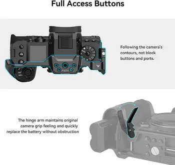 SmallRig X-H2 / X-H2S Camera Full Cage for FUJIFILM X-H2 / X-H2S Aluminum Alloy Video Making Camera Rig 3934 detail image
