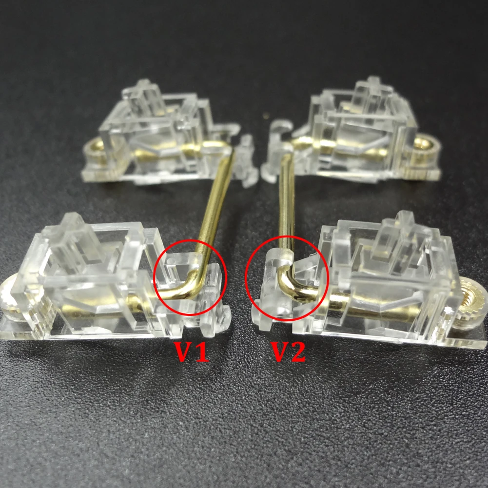 Jwick Mechanical Keyboard New Pcb Mount Stabilizers Jwk Smokey Screw-in ...