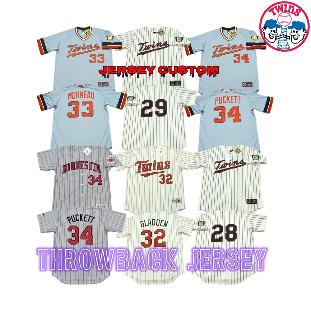 minnesota twins throwback jersey