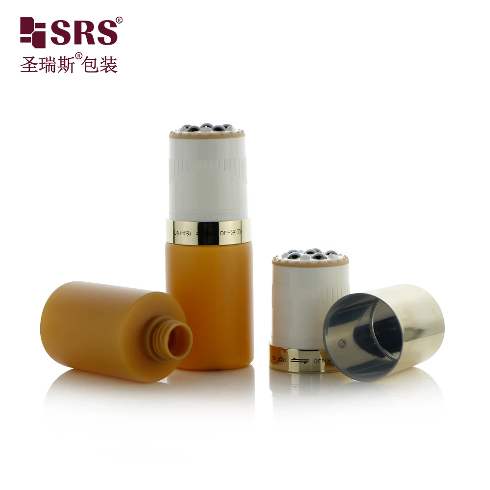 80ml Six Roller Balls Empty Plastic Wholesale Lotion Bottle Massage