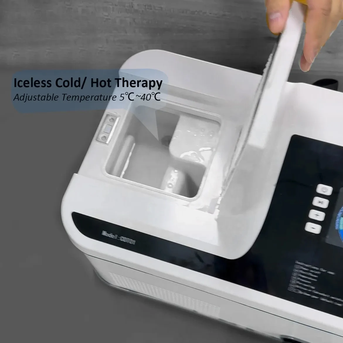 Professional   Semiconductor Body Therapy for  Paris Olympics Athlete Rehabilitation Iceless Cooling and Heating Therapy Machine supplier