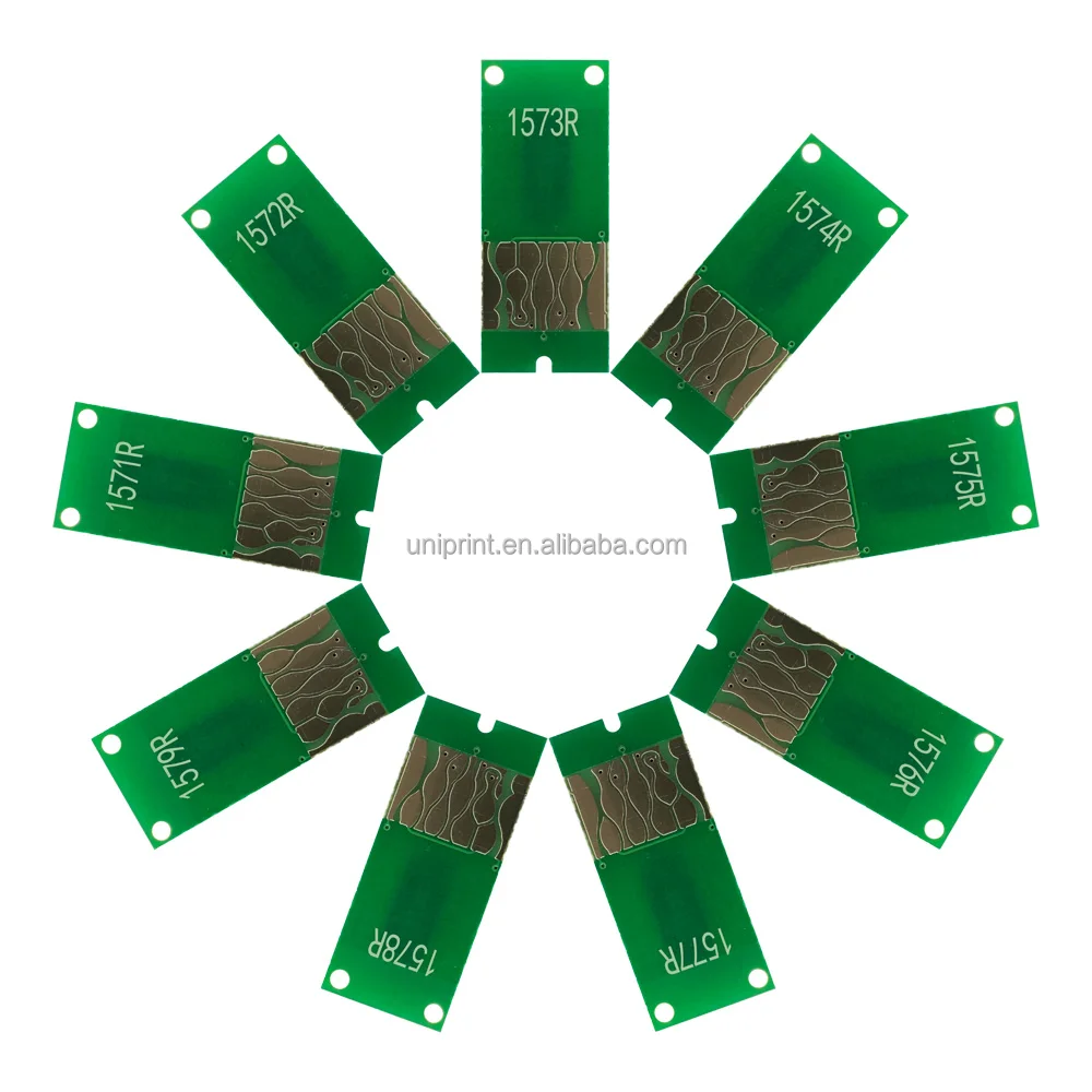9colors Ink cartridge ARC Chip for EPSON Stylus Photo R3000 Printer157 1571 1572 1573 Auto Reset Chip