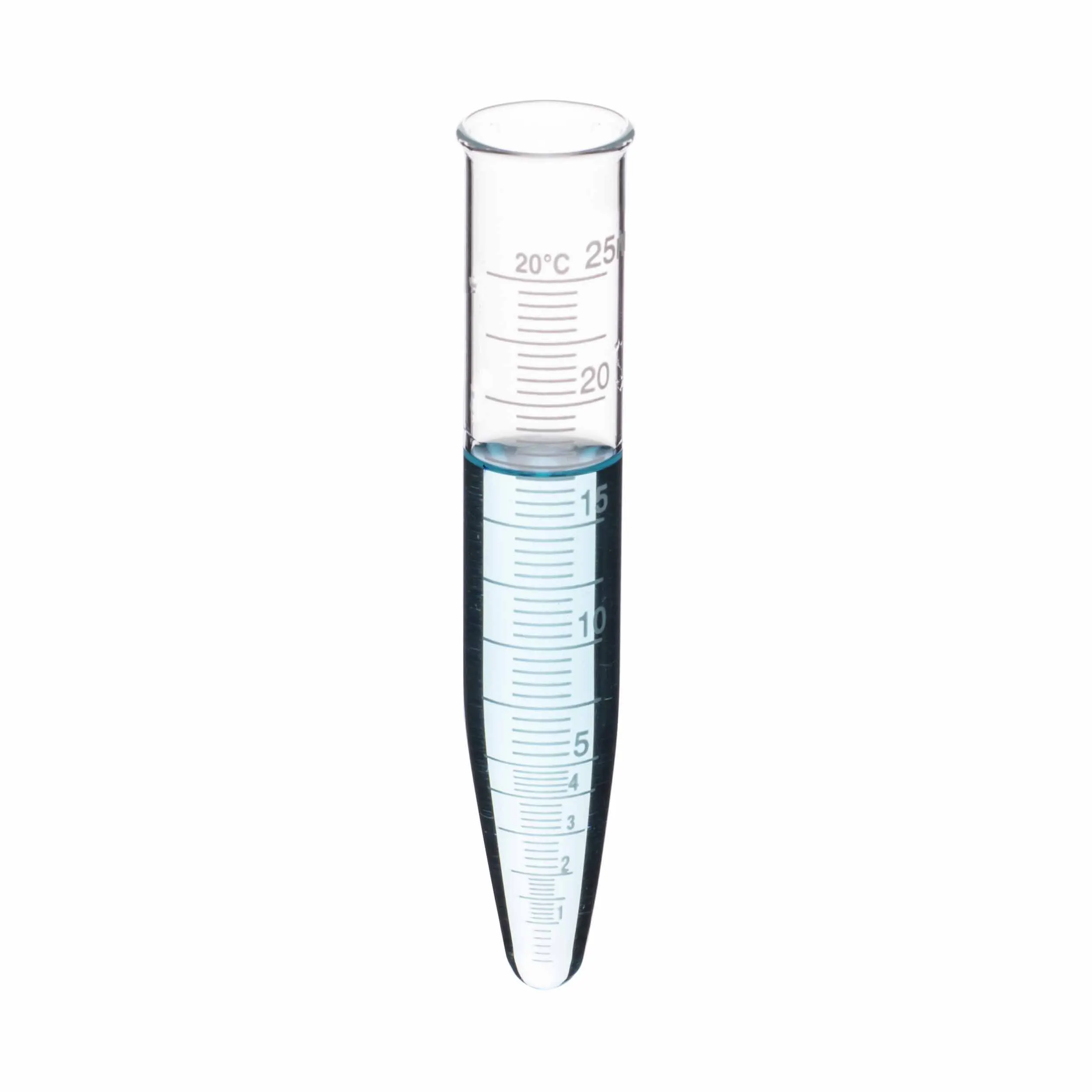Лабораторная 10 мл 15 мл 25 мл 50 мл коническая стеклянная центрифужная пробирка с выпускным