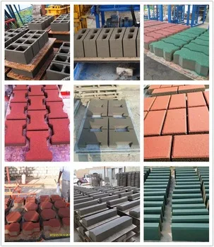 Qt4-26 Manual Block Making Equipment From China for the Small Business Construction Brick Making Machine