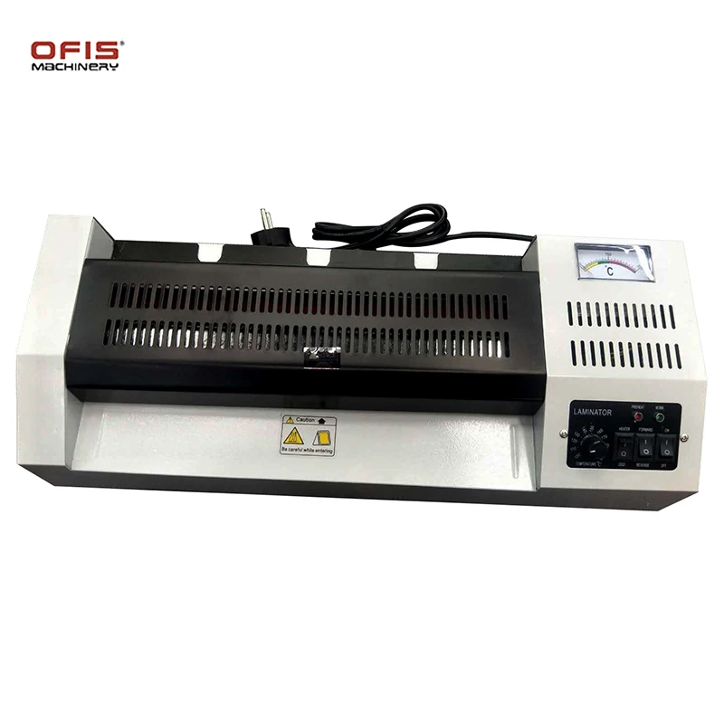 OFIS 260 A4 Hot Photo Document Laminating Machine Cold Laminator for Office School Printing Shop Use